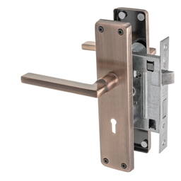 M8F20 - 3 Lever Lockset Burchelli 8" -M8F20_A_L_T